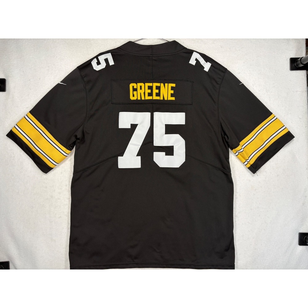 Nike NFL On Field Pittsburgh Steelers Joe Greene 75 Jersey Black XL